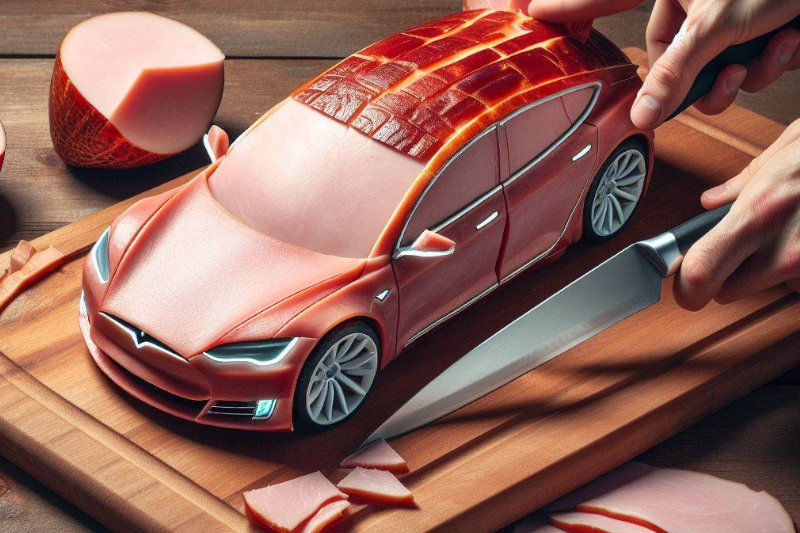 Tesla Trims The Fat (or maybe the whole ham)