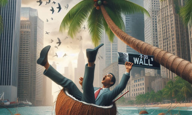 Wall Street didn’t just fall out of a coconut tree 🥥