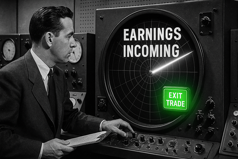 The Rational Trader: Why I Closed This Trade Right Before Earnings