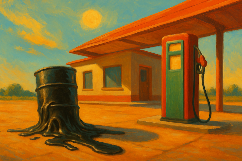 Why gas prices won’t budge — even as oil crashes