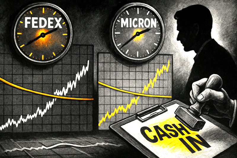 The Rational Trader: How Two Earnings Trades Paid Me Without Guessing Direction