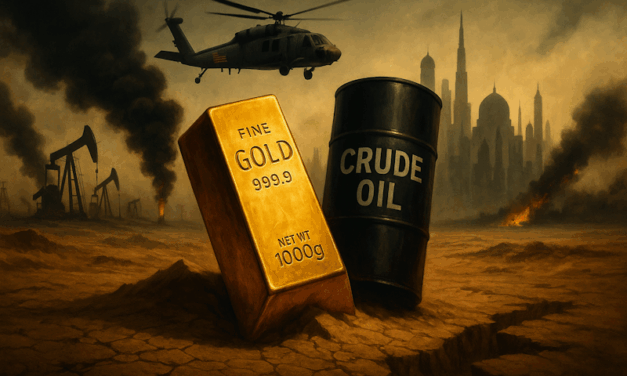 A fresh flare-up in the Middle East is pushing oil — and gold — higher