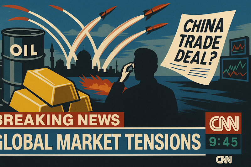 Weekly Wrap-Up: Middle East Shockwaves — Gold and Crude Take The Lead