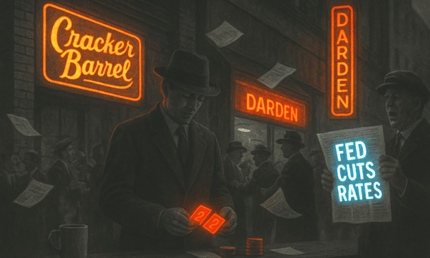 The Rational Trader: Cracker Barrel, Darden, and a Fed Cut