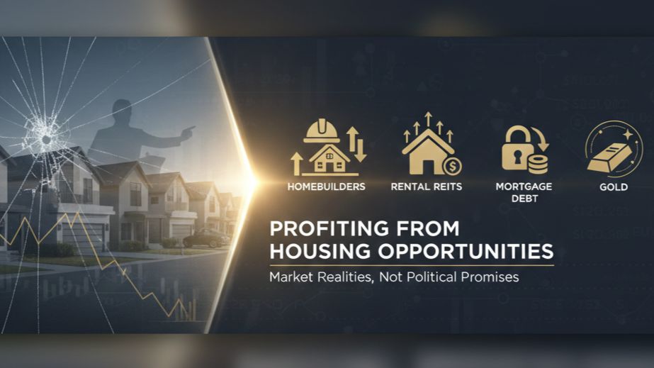 Builders, Landlords, Mortgage Debt and Gold — My Housing Playbook