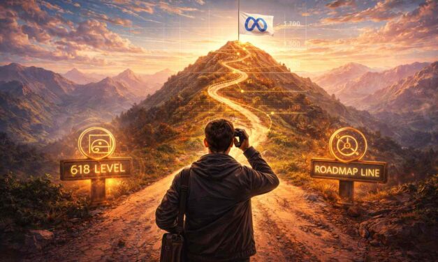 Meta’s Multi-Year Rally to $1,300 Hinges on This Week’s Support