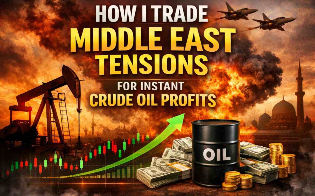 How I Trade Middle East Tensions for Instant Crude Oil Profits