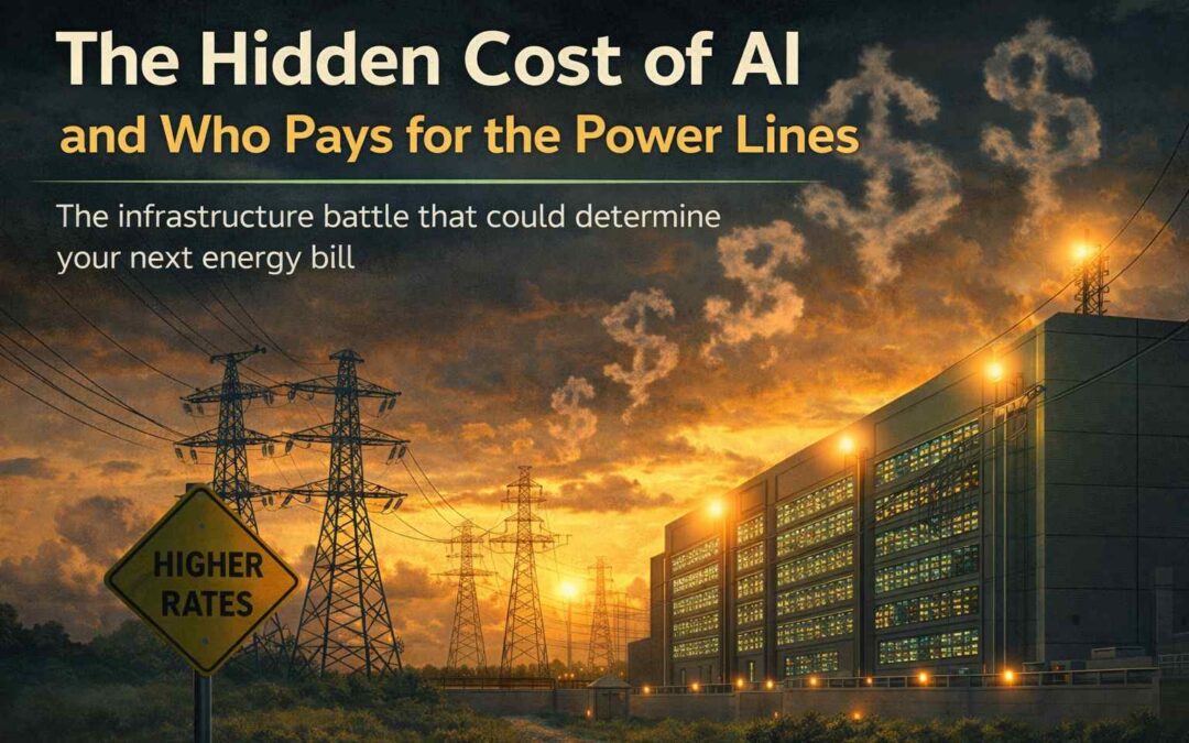The Hidden Cost of AI and Who Pays for the Power Lines