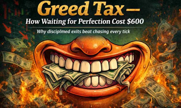 Greed Tax — How Waiting for Perfection Cost $600