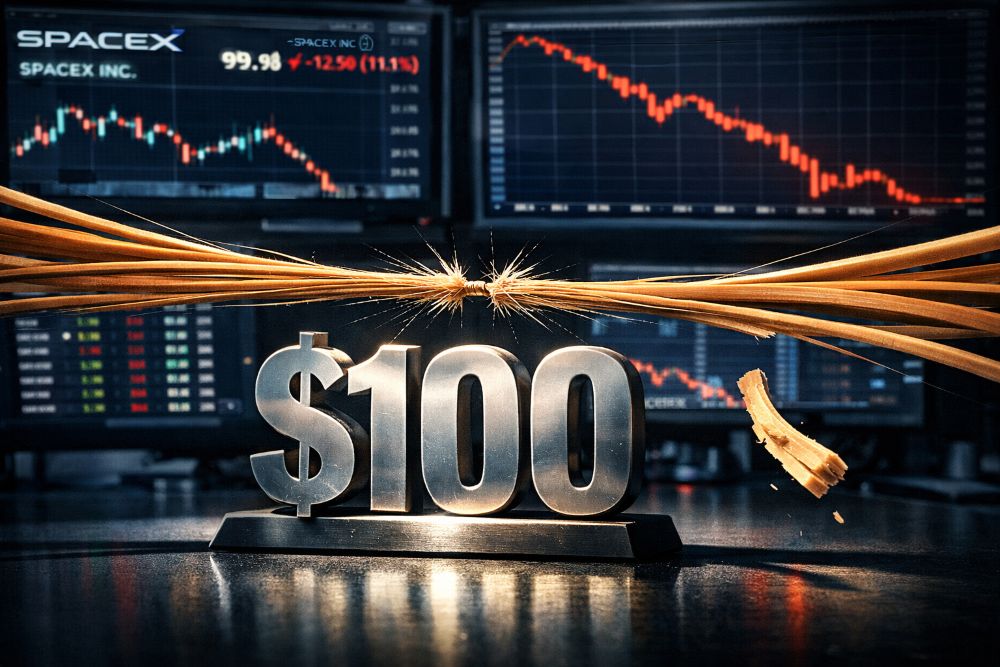 There’s a 95% Probability SpaceX Falls Under $100 — Here’s My Timeline