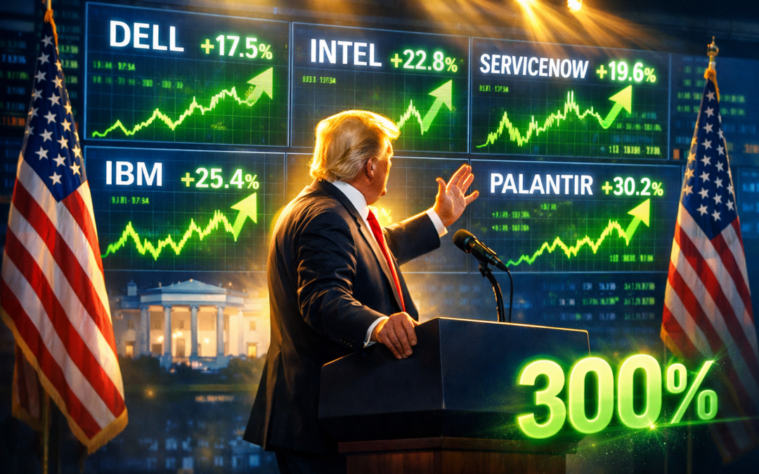 The DELL and INTC Trump Pattern Playing Out in NOW, IBM and PLTR