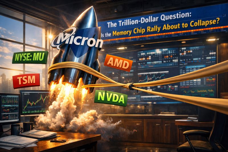 Is the Monster Memory Chip Rally About to Collapse?