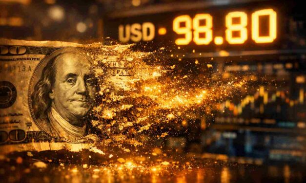 The Dollar Just Cracked 100 and Gold Surged — Here’s What It Means