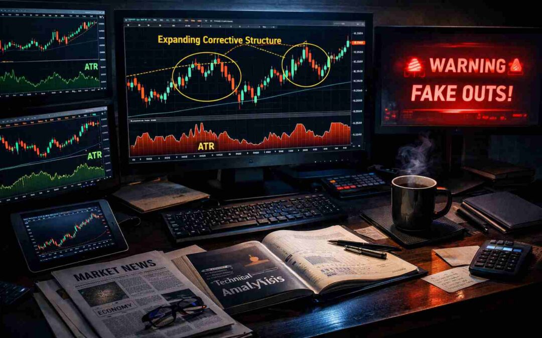 When Big Candles Lie: Spotting Fake Volatility in Expanding Corrections