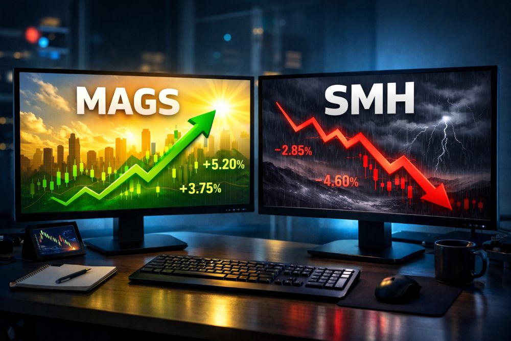 A Simple 2-ETF System to Predict Daily Market Direction